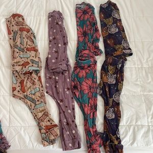 Set of 4 Bunny Knots Pajamas (Size 6)